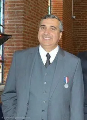 Retrato del Capitán Jaime Iturra Enríquez, Director de APRAPUERTO